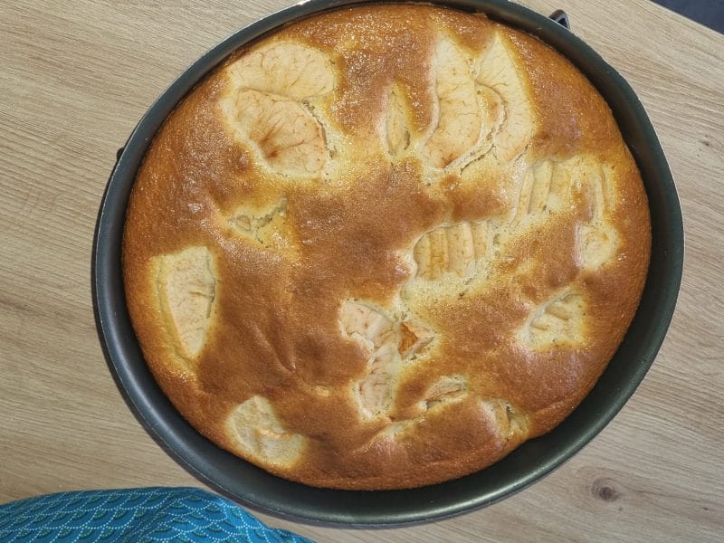 Cliquez pour zoomer ! Gâteau aux pommes et mascarpone Thermomix par luluchette