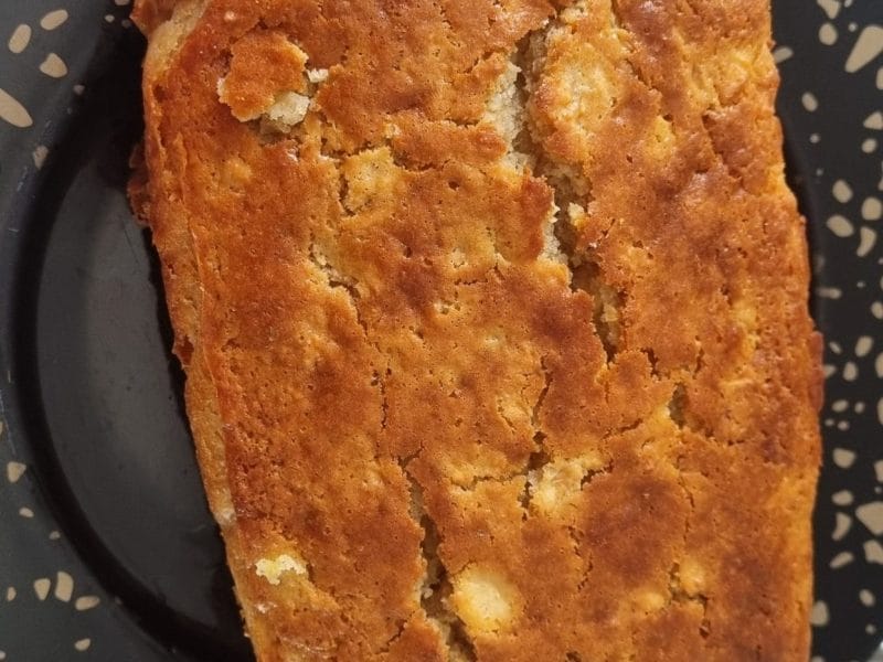 Cliquez pour zoomer ! Cake pommes yaourt Thermomix par luluchette