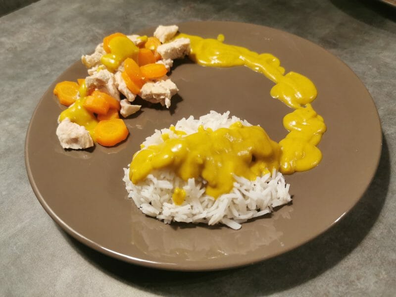 Cliquez pour zoomer ! Poulet coco aux 3 épices Thermomix par doucky