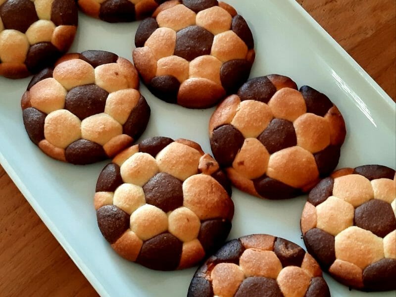 Cliquez pour zoomer ! Biscuits ballon de foot Thermomix par chrystelle_20