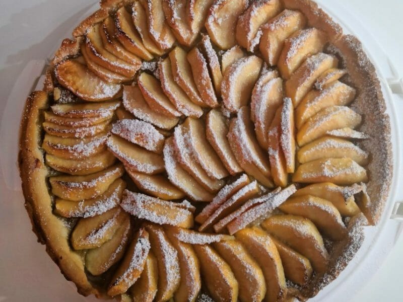 Cliquez pour zoomer ! Tarte aux pommes alsacienne Thermomix par Nicolu