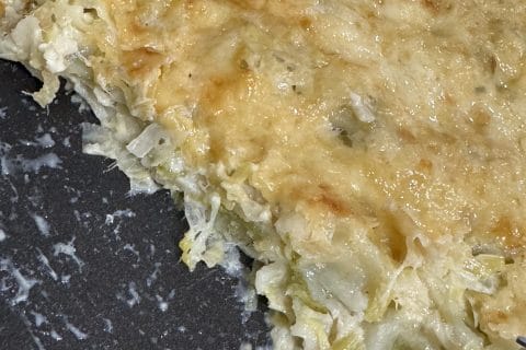 Cliquez pour zoomer ! Gratin de ravioles aux poireaux Thermomix par Popo-oclk