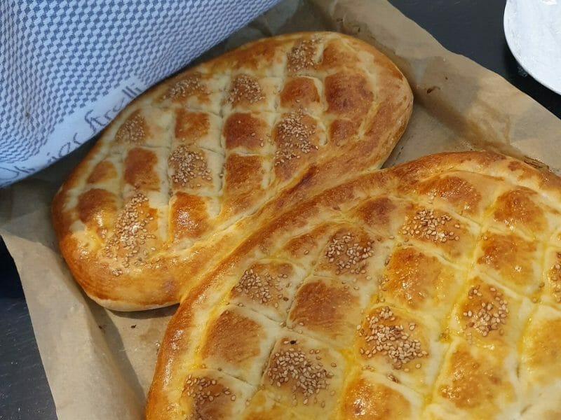 Cliquez pour zoomer ! Pain turc (pain pide) Thermomix par najida