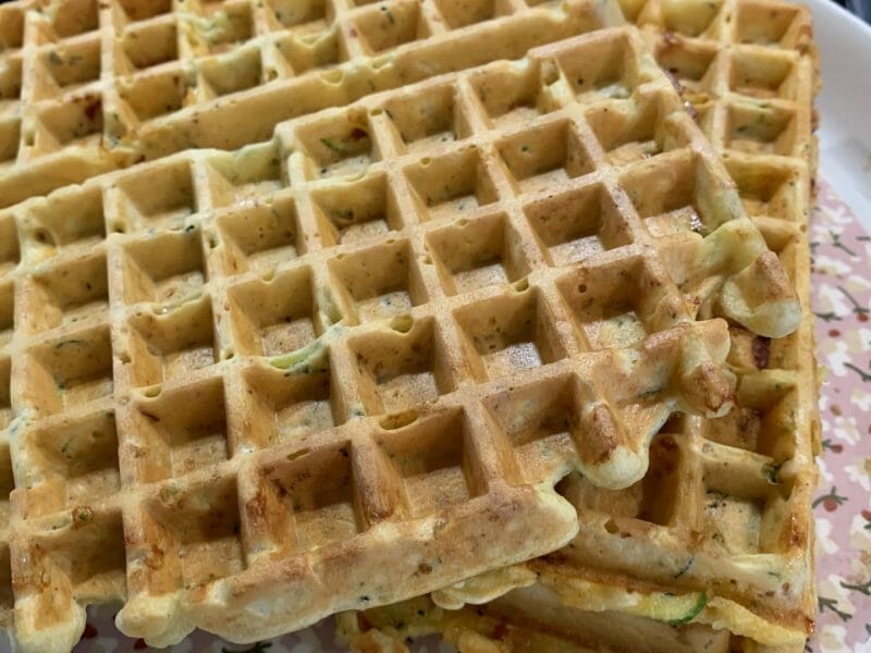 Cliquez pour zoomer ! Gaufres au chorizo Thermomix par cloclonadine