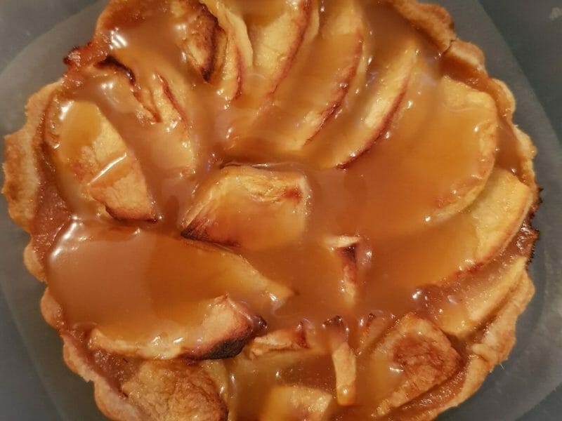 Cliquez pour zoomer ! Tarte pom’pote et caramel beurre salé Thermomix par andrealohan