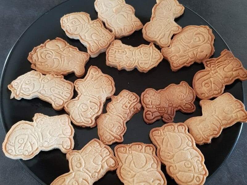 Cliquez pour zoomer ! Sablés sucrés à la vache qui rit Thermomix par andrealohan