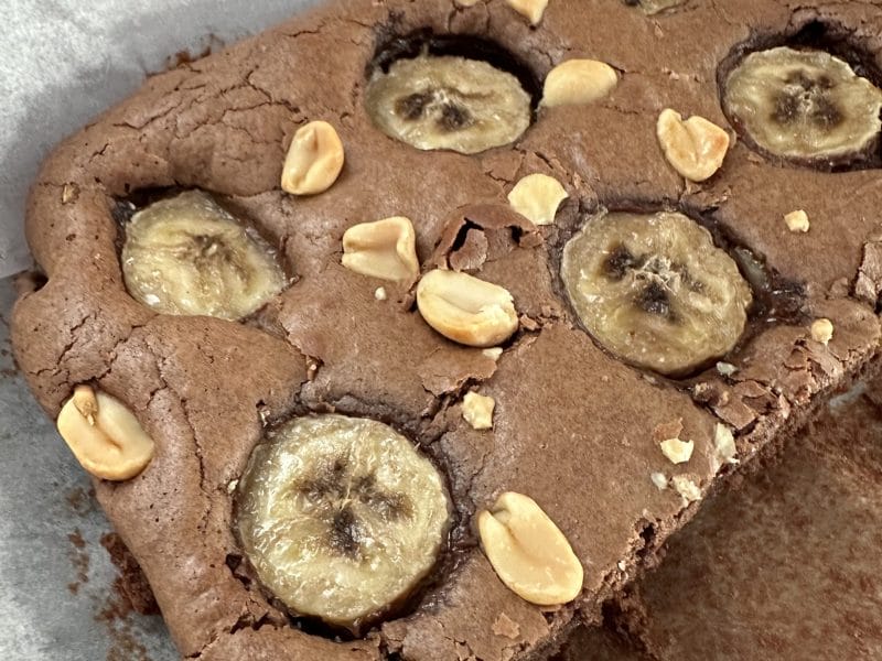 Cliquez pour zoomer ! Brownie fondant choco-banane Thermomix par andrealohan