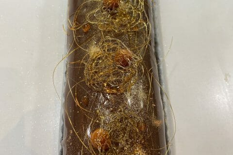 Cliquez pour zoomer ! Bûche mousse au chocolat Thermomix par natiwan