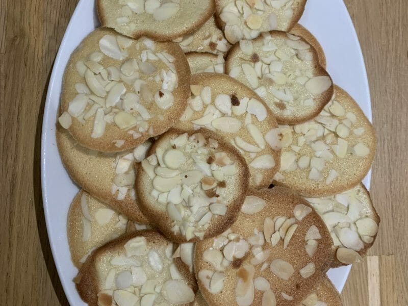 Cliquez pour zoomer ! Tuiles aux amandes Thermomix par normalac