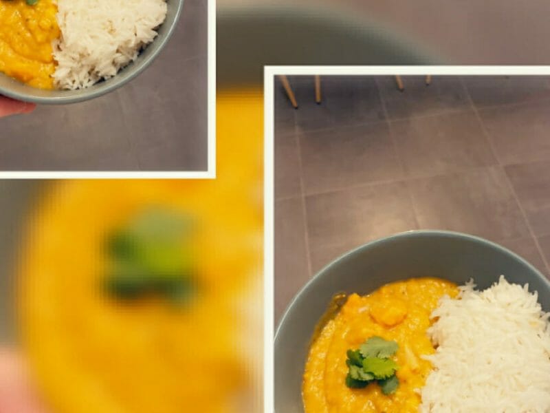 Cliquez pour zoomer ! Dhal de patate douce et de lentilles corail Thermomix par jess_71