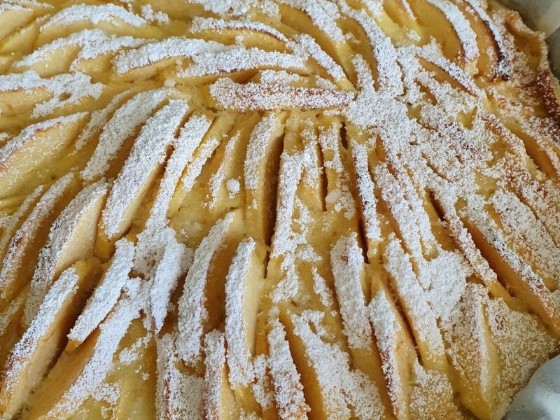 Cliquez pour zoomer ! Tarte normande aux pommes Thermomix par sandrine_613