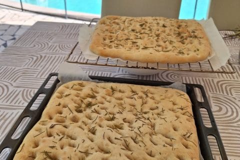 Cliquez pour zoomer ! Focaccia Thermomix par lotusrose974