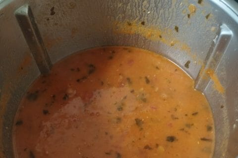 Cliquez pour zoomer ! Soupe de lentilles corail, curry et coco Thermomix par panzi