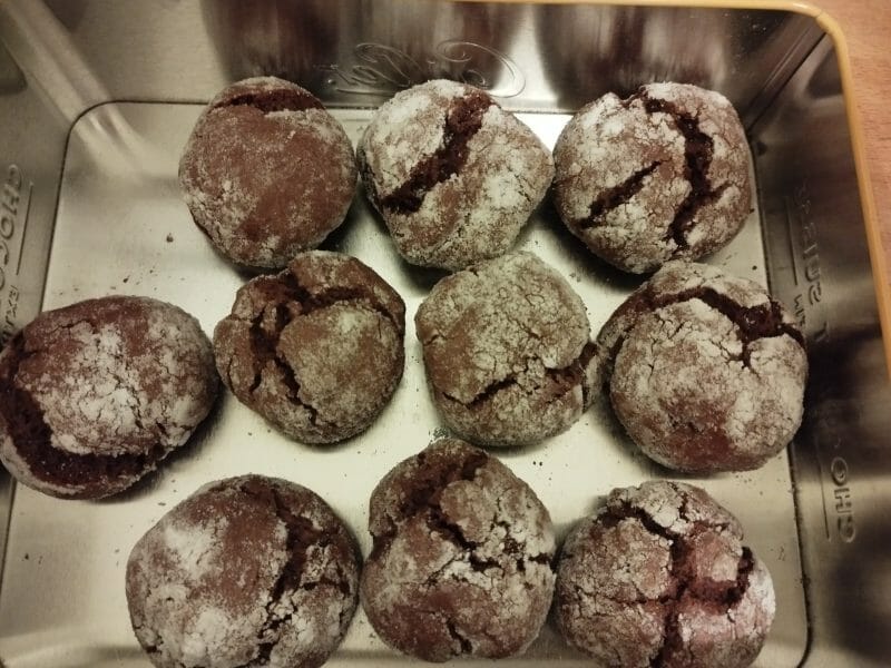 Cliquez pour zoomer ! Craquelés au chocolat Thermomix par panzi