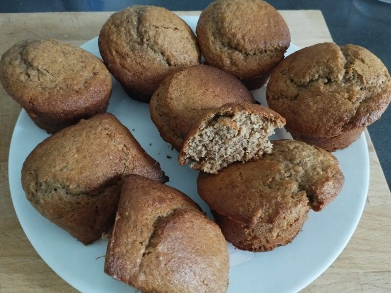 Cliquez pour zoomer ! Muffins au café et aux dattes Thermomix par panzi