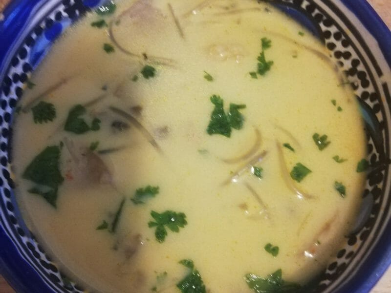 Cliquez pour zoomer ! Soupe thaï crevettes et lait de coco Thermomix par panzi