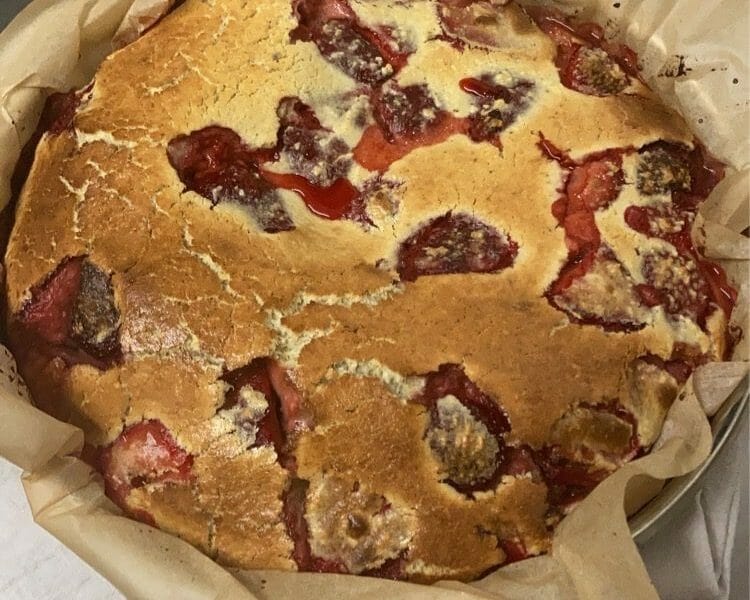 Cliquez pour zoomer ! Clafoutis aux fraises Thermomix par ozlem_5