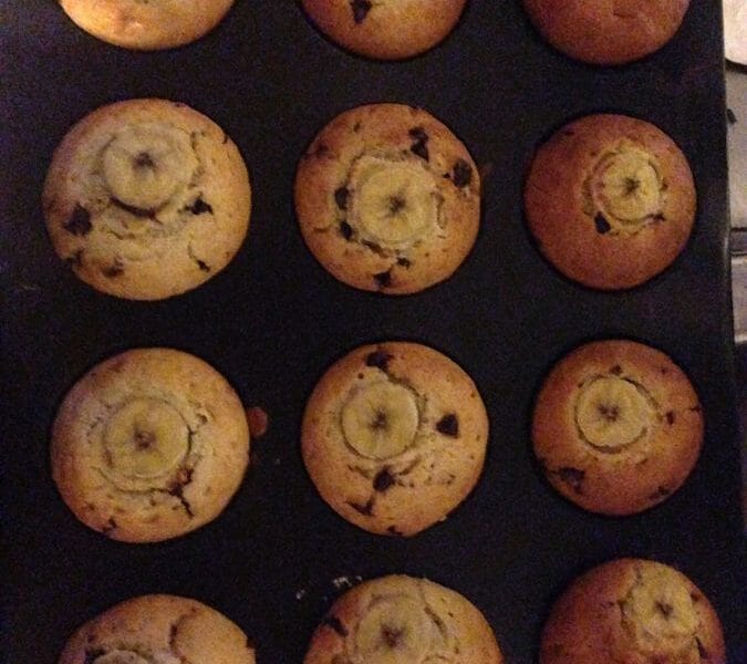 Cliquez pour zoomer ! Muffins à la banane Thermomix par NessaH