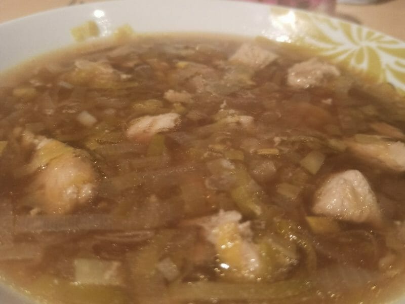 Cliquez pour zoomer ! Bouillon Chinois, poulet et poireaux Thermomix par noel2020parfait