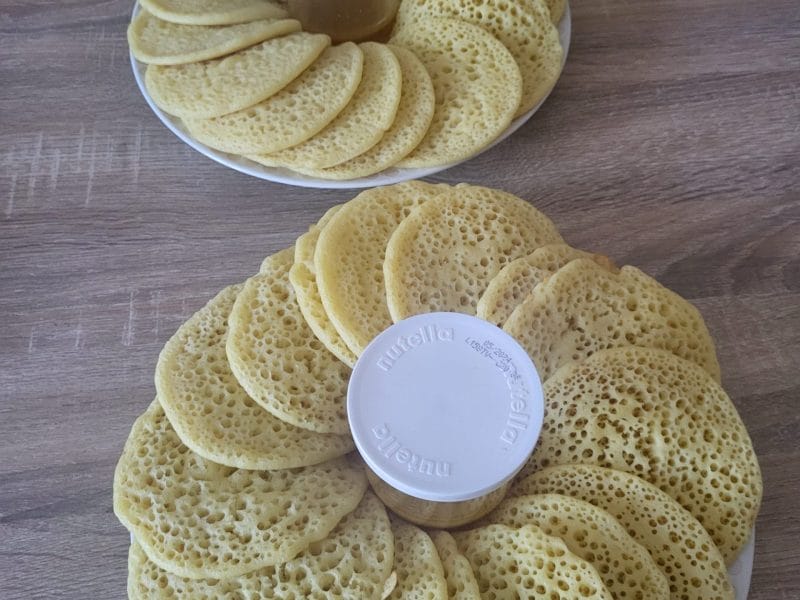 Cliquez pour zoomer ! Baghrir – Crêpes mille trous Thermomix par Djidjines