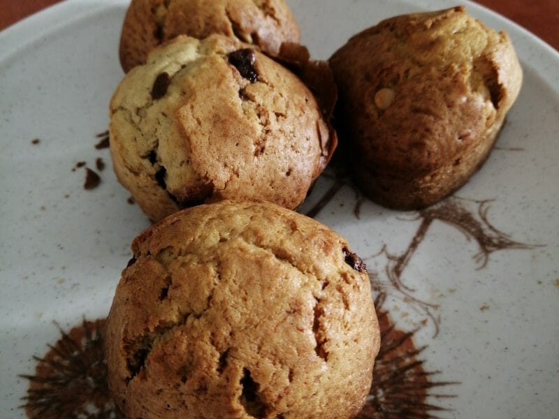 Cliquez pour zoomer ! Muffins aux pépites de chocolat Thermomix par Claudecc