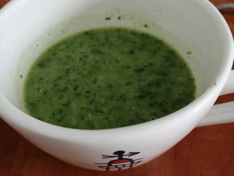 Cliquez pour zoomer ! Velouté aux fanes de radis Thermomix par Claudecc