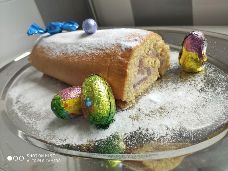 Cliquez pour zoomer ! Roulé à la mangue Thermomix par mb35