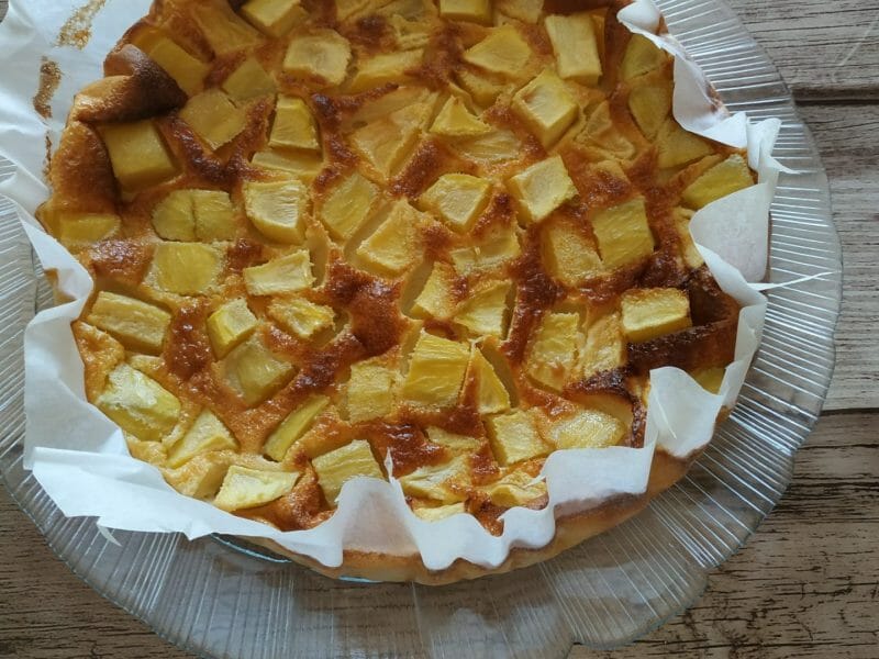 Cliquez pour zoomer ! Clafoutis à la mangue Thermomix par laetitia_594