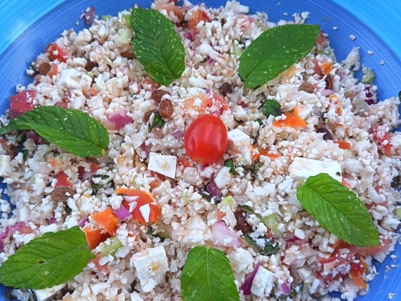 Cliquez pour zoomer ! Taboulé de chou-fleur Thermomix par La Luciole