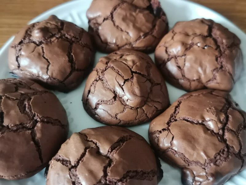 Cliquez pour zoomer ! Cookies brownies Thermomix par La Luciole