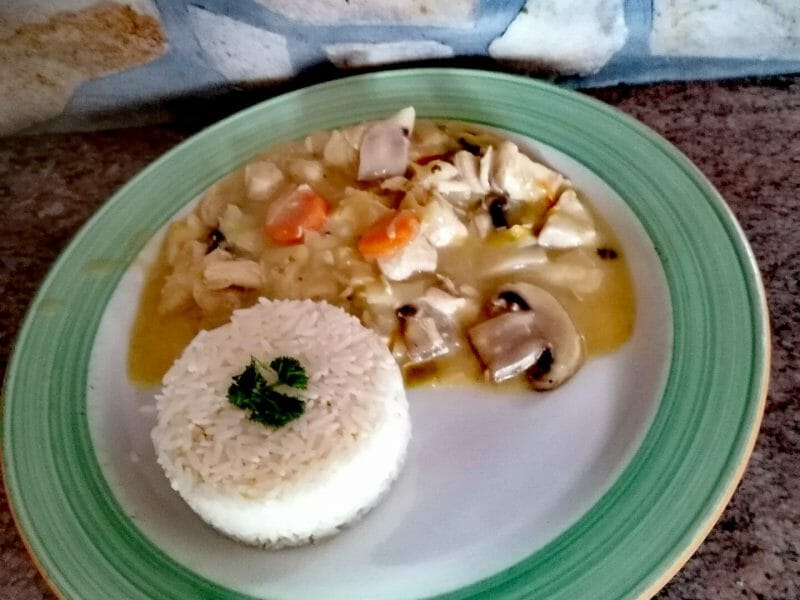 Cliquez pour zoomer ! Filet mignon façon blanquette Thermomix par chachaflo