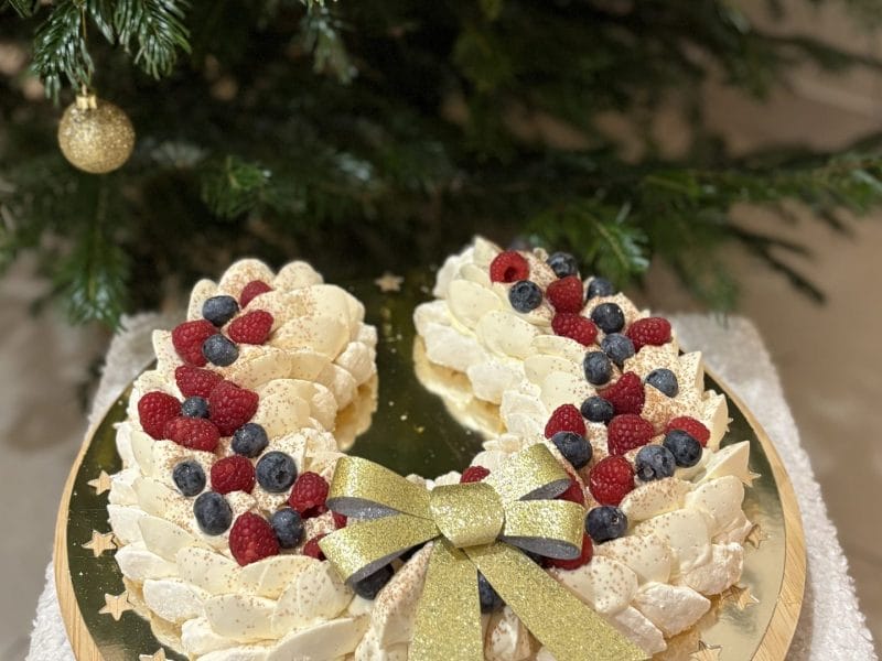 Cliquez pour zoomer ! Mini pavlova aux fraises Thermomix par Paupauu