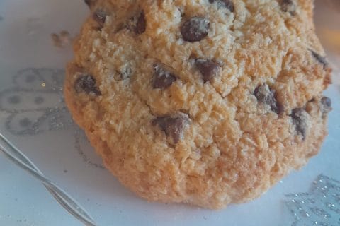 Cliquez pour zoomer ! Cookies à la noix de coco et pépites de chocolat Thermomix par zozofat