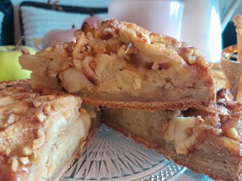 Cliquez pour zoomer ! Gâteau aux pommes et mascarpone Thermomix par zozofat