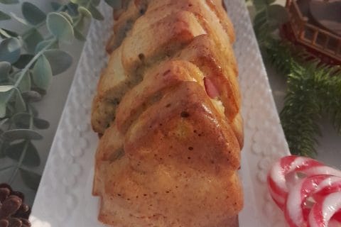Cliquez pour zoomer ! Cake mortadelle et pistaches Thermomix par zozofat