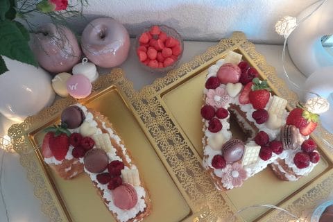 Cliquez pour zoomer ! Layer cake Kinder Bueno Thermomix par zozofat