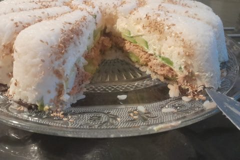 Cliquez pour zoomer ! Sushi cake Thermomix par zozofat