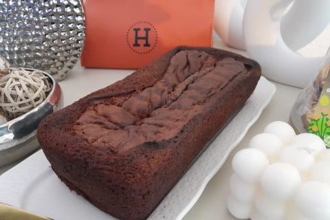 Cliquez pour zoomer ! Cake fondant choco-rhum Thermomix par zozofat