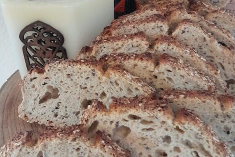 Cliquez pour zoomer ! Pavé farine multi-céréales Thermomix par zozofat