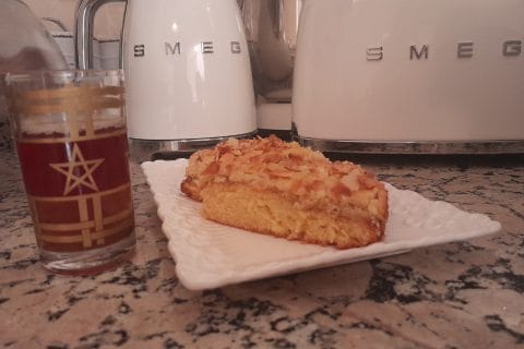 Cliquez pour zoomer ! Gâteau façon croissant aux amandes Thermomix par zozofat