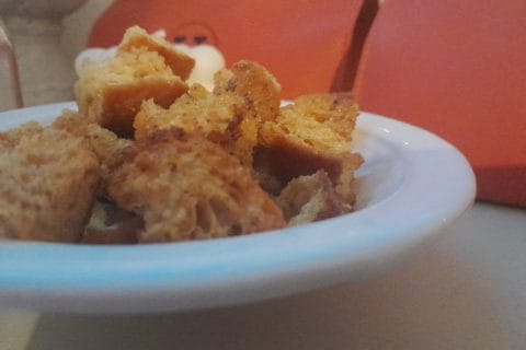 Cliquez pour zoomer ! Croutons à l’ail Thermomix par zozofat