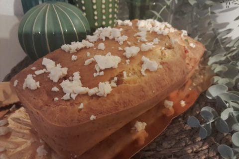 Cliquez pour zoomer ! Cake aux poivrons, fêta et olives Thermomix par zozofat