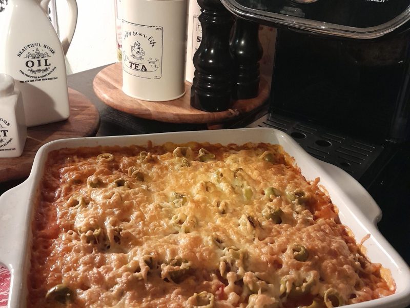 Cliquez pour zoomer ! Gratin de riz façon pizza Thermomix par zozofat