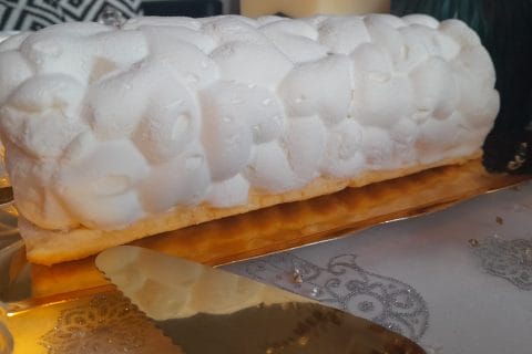 Cliquez pour zoomer ! Bûche citron et framboises Thermomix par zozofat