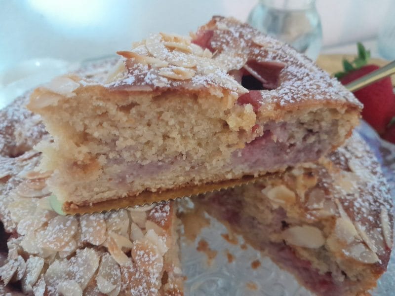 Cliquez pour zoomer ! Gâteau amandes et fruits rouges Thermomix par zozofat