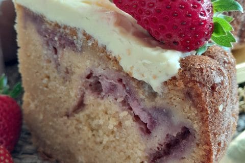 Cliquez pour zoomer ! Gâteau aux myrtilles Thermomix par zozofat