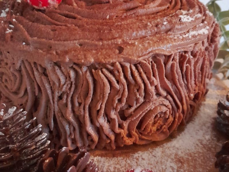 Cliquez pour zoomer ! Layer cake Kinder Bueno Thermomix par zozofat