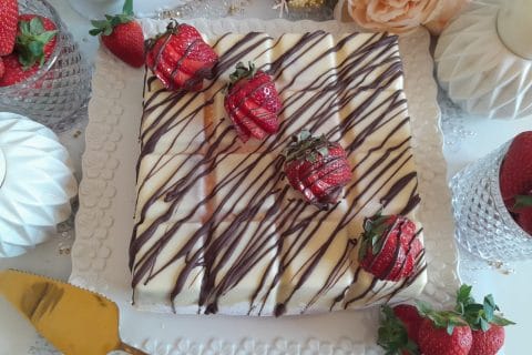 Cliquez pour zoomer ! Fraisier Thermomix par zozofat