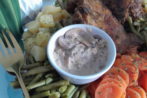 Cliquez pour zoomer ! Sauce aux champignons Thermomix par zozofat