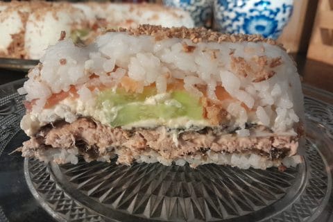 Cliquez pour zoomer ! Sushi cake Thermomix par zozofat